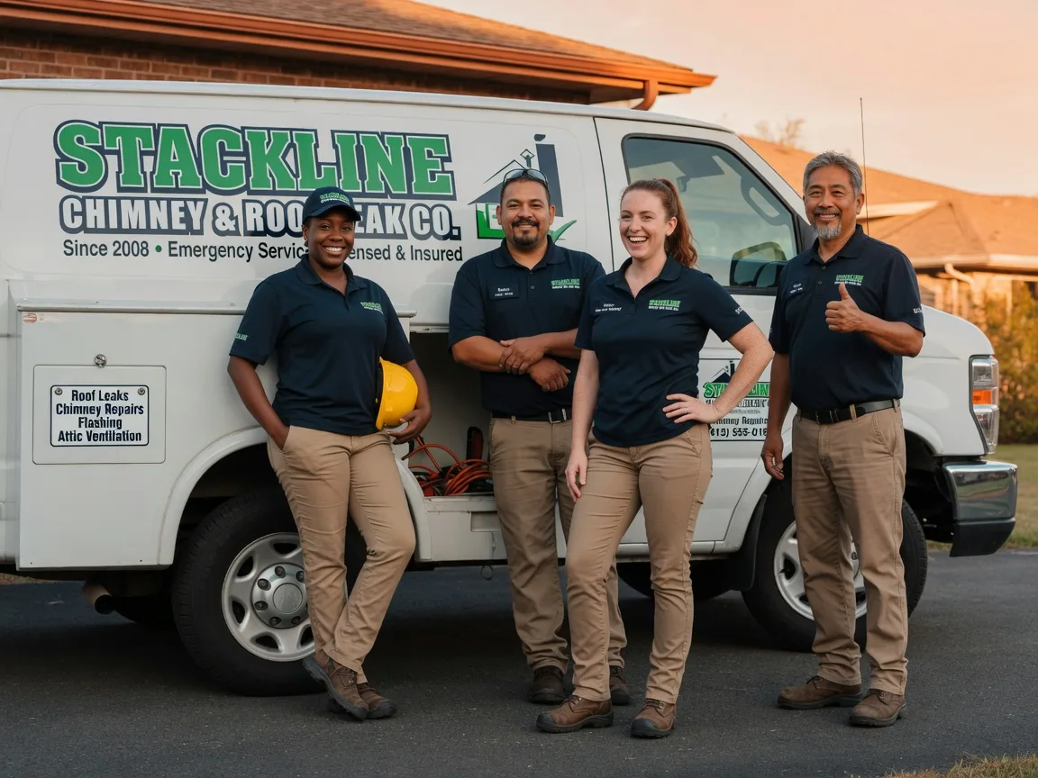 Chimney flashing repair company in Manchester, MA